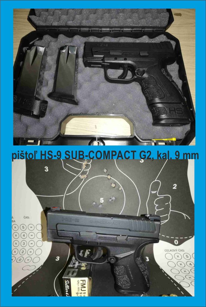 streľba zážitková streľba CSA strelecká akadémia, pištoľ subcompact sub-compact